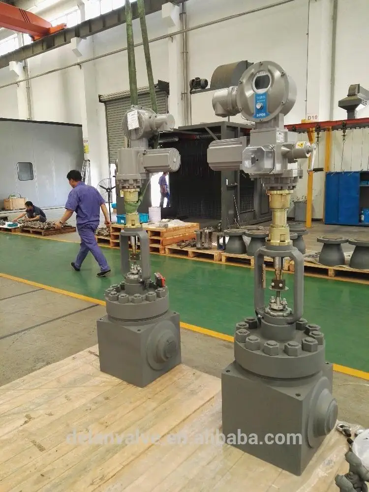 Stellite Material High Pressure Forged Electric Control Valve