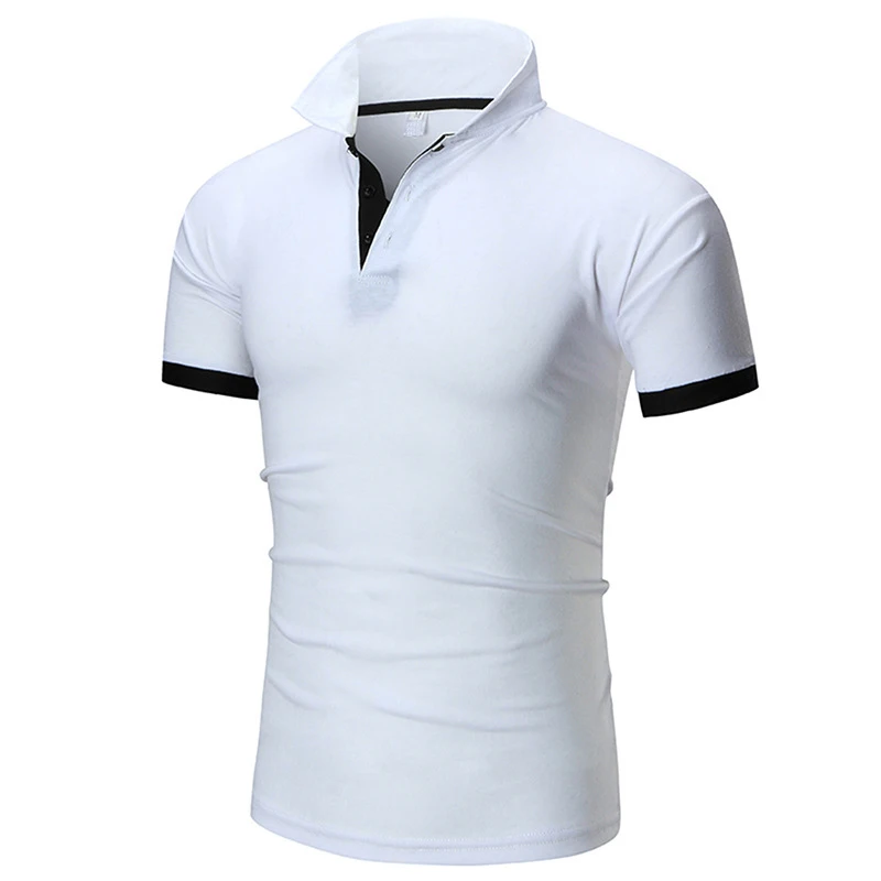 High Quality Custom Logo Simple Wholesale  Plain Casual printed sublimated Golf Polo Shirt For Men