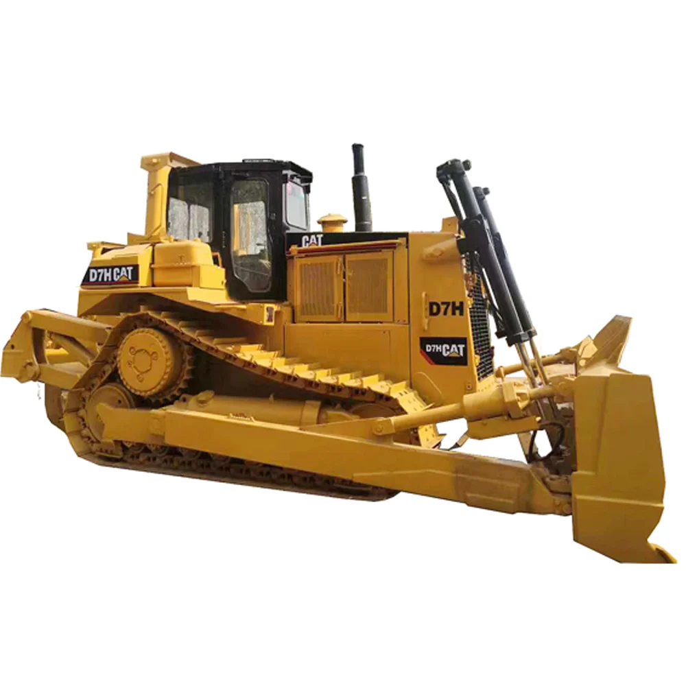 Used Cat D7h Crawler Bulldozer with winch /Caterpillar D3 D4 D5 D6 D7 D8 Bulldozer for sale