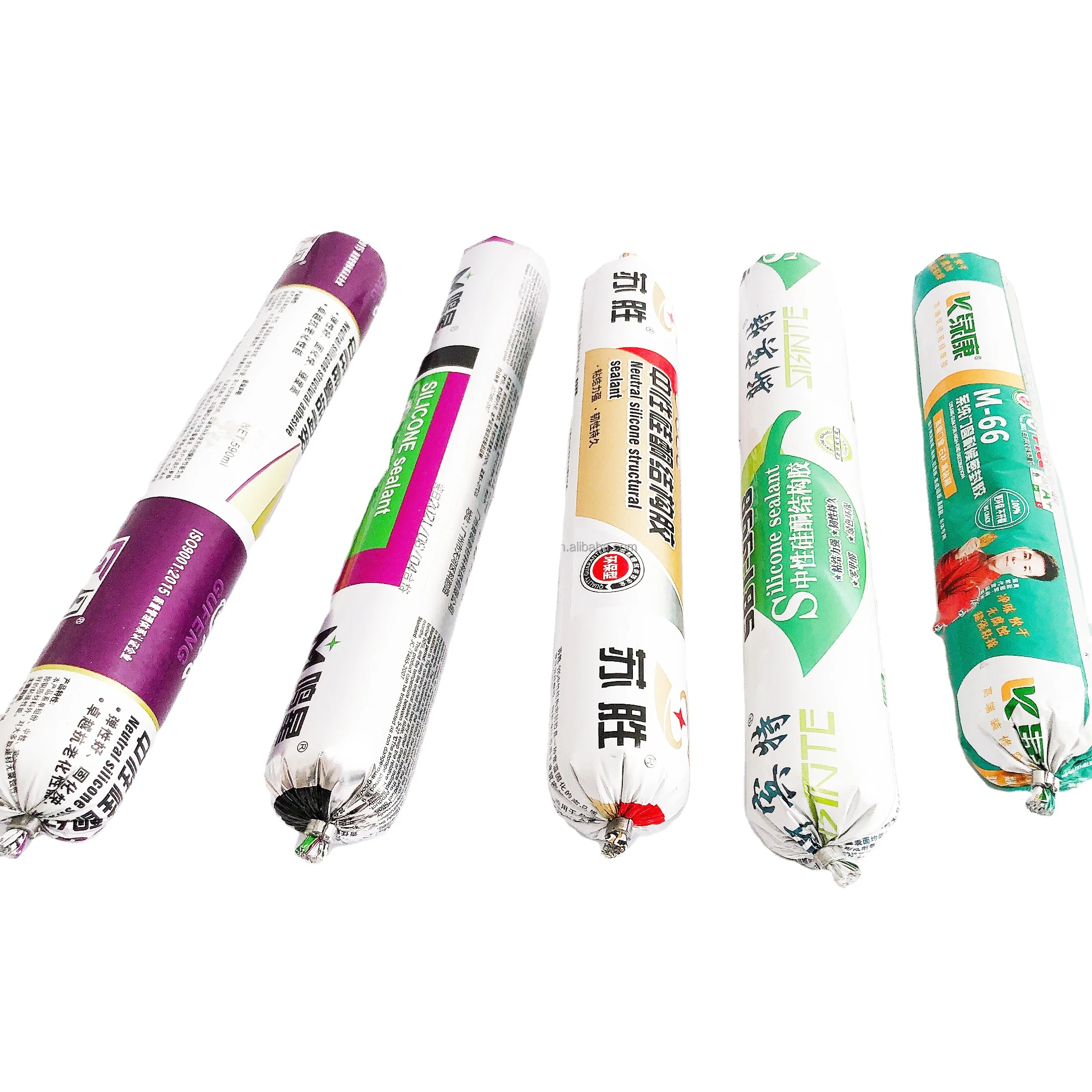 Индивидуальная упаковочная пленка для упаковки силиконового герметика из алюминиевой фольги герметик