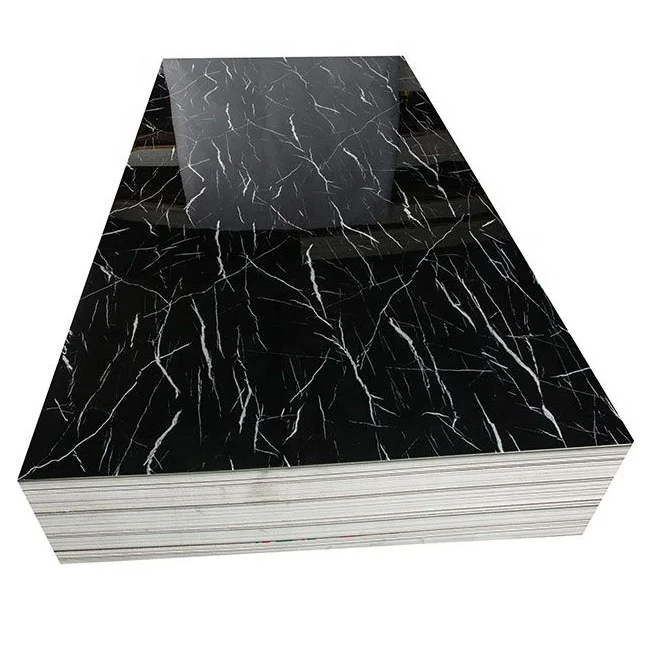 Marble alternative sheet pvc imitate marble sheet