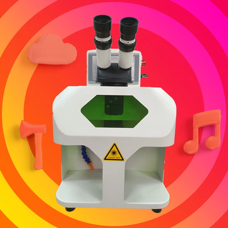 Portable 150W Yag mini gold laser welding machine micro spot laser welder for jewelry for dental labs