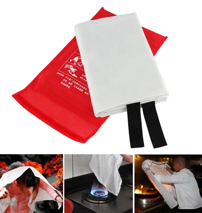 Kitchen Fire Safety Blanket 1m x 1m