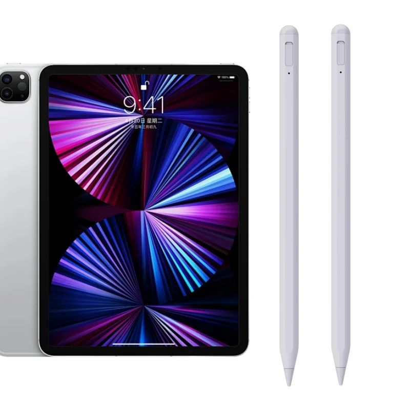 Uogic Amazing Sensitivity Tablet Metal Stylus Pen Magnetic Active Touch Screen Capacitive Usb Stylus Pen For Apple