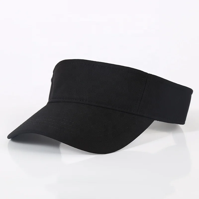 OEM high quality hot sale unisex adults candy colorful cotton backless sun baseball hat with logo custom visor cap