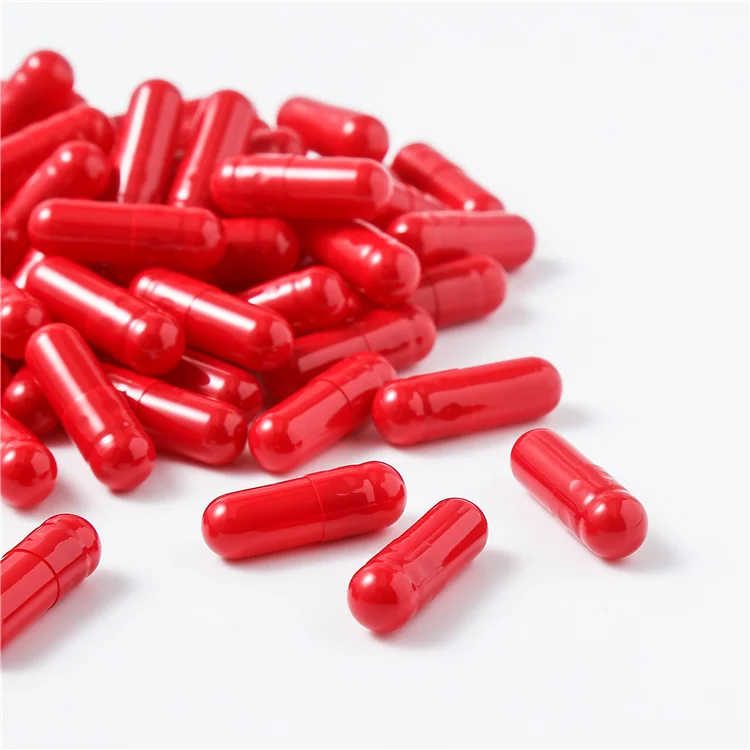 Free Sample 0# Acid-Proof Hard Gelatine Empty Capsules Separated Empty Gelatin Capsules