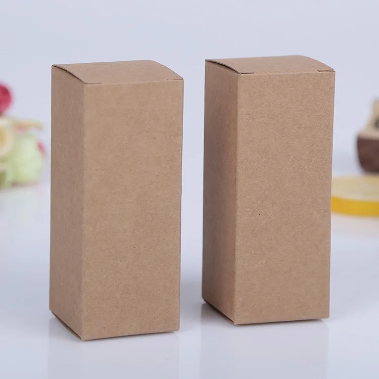 Custom Paper Cosmetic Essential Oil Bottle Packaging Box For Skin Care Product