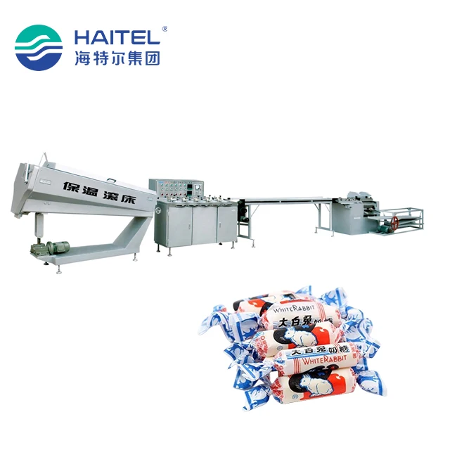 Cylindrical Candy Maker Machine for Confectionery Food Factories Easy to Operate