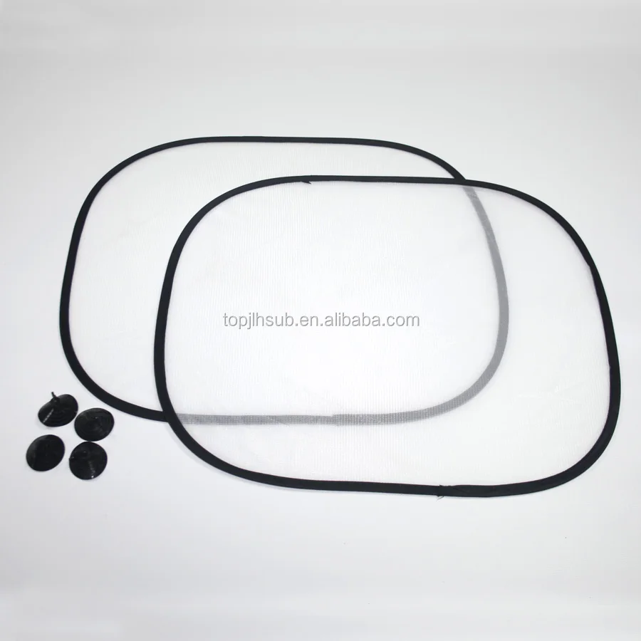 Topjlh Blank Custom Printing Car Sun Visor for Sublimation Car Sunshade For Front Window Advertising Folding Promotion Gift