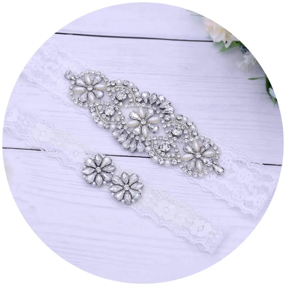 MULHERELFO сексуальный свадебный кружевной пояс для чулок для девочек со стразами свадебное нижнее белье Пояс для чулок