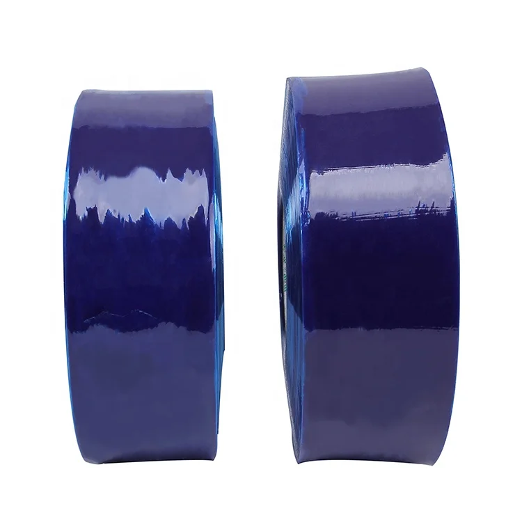 Blue Braided PVC Hose Pipe Coil Wrapping Films Soft Industrial Hose & Tube Wrapping Casting Processed