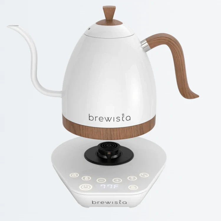 Home coffee pot Brewista Gradient powder hand brew and 600ml goose Slim mouth stainless steel Luxury thermostatic kettle
