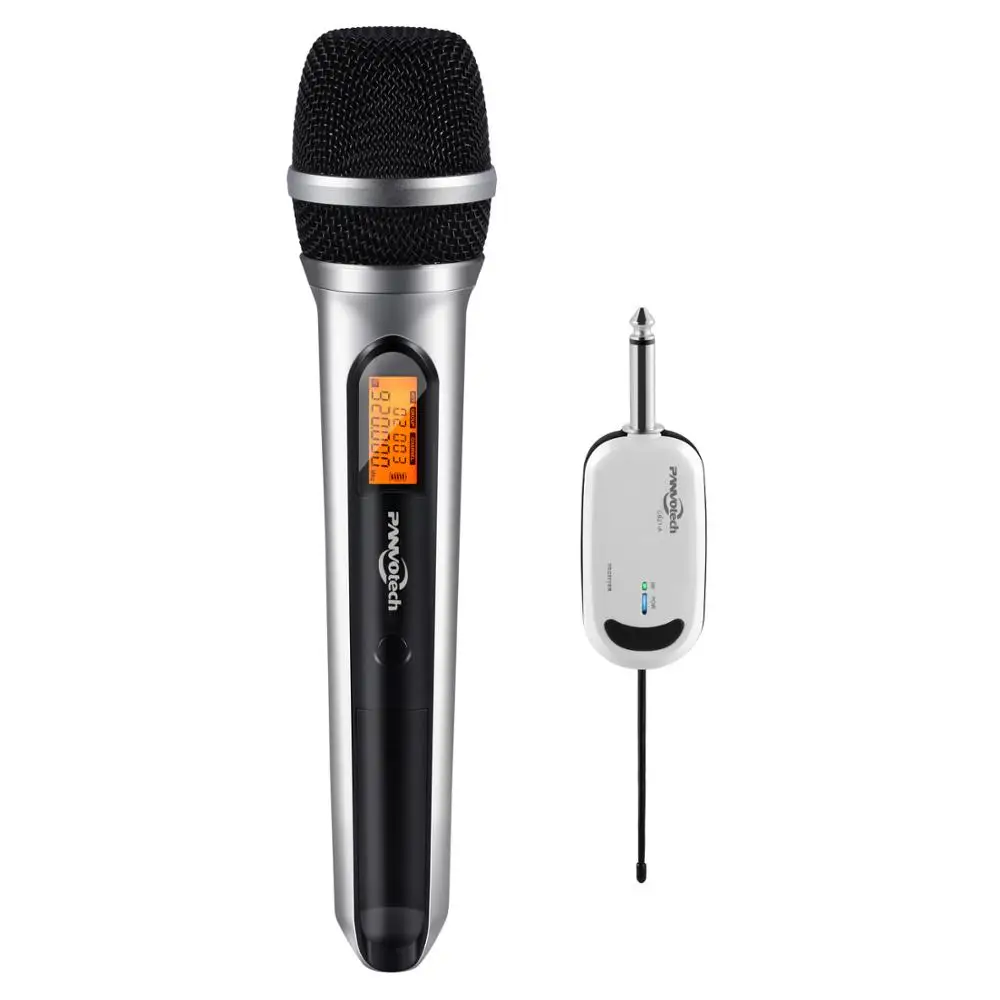 Panvotech CK-210 Long Distance Blogging Dslr Speech Professional Uhf Wireless Cordless Microphone