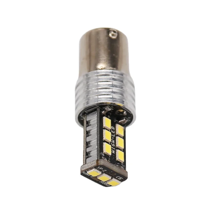 UNJOYLIOD P21W BA15S Canbus No OBC Error Super Bright 15 LED Auto Brake Lights Car Backup Reverse Lamps 1156 switchback