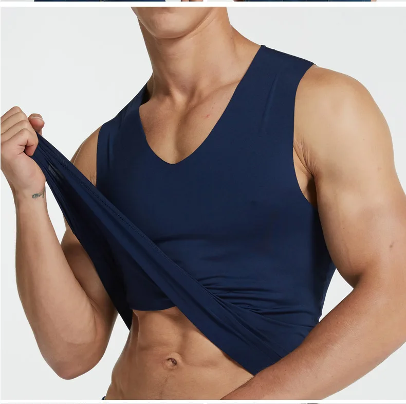 High quality Hot sale cotton sports men gym stringer tank top men gym fitness
