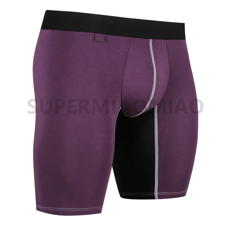 Underwear Long Boxers Bamboo Underwear Sport Men Long Leg Bamboo Underwear Men Boxer Briefs Undies For Men