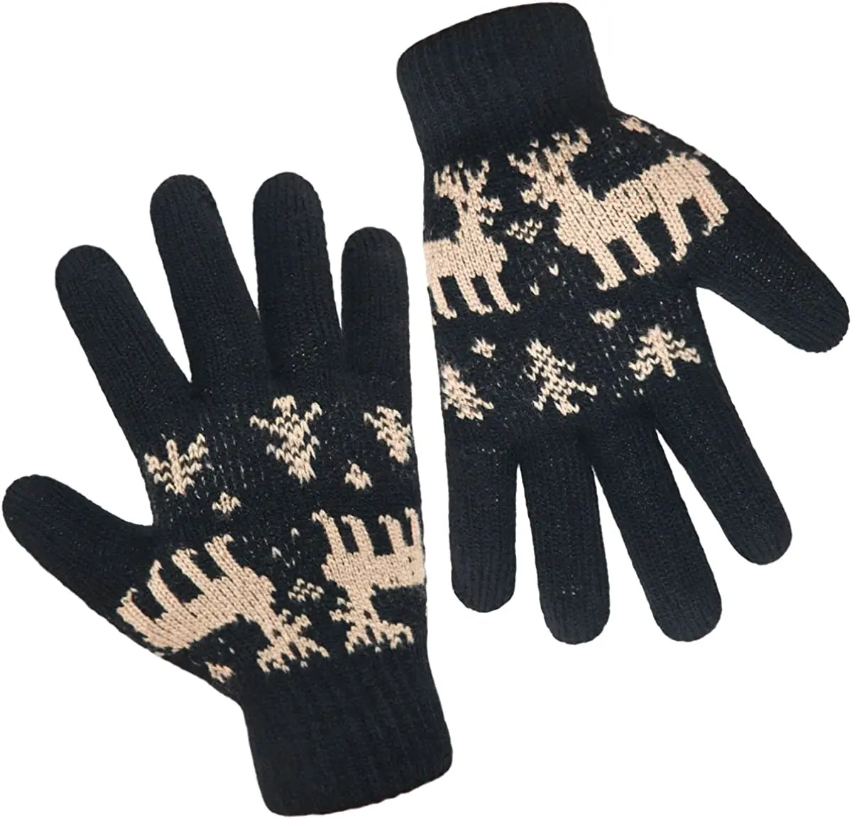 Touch screen texting warm magic gloves acrylic cashmere gloves winter warm gloves