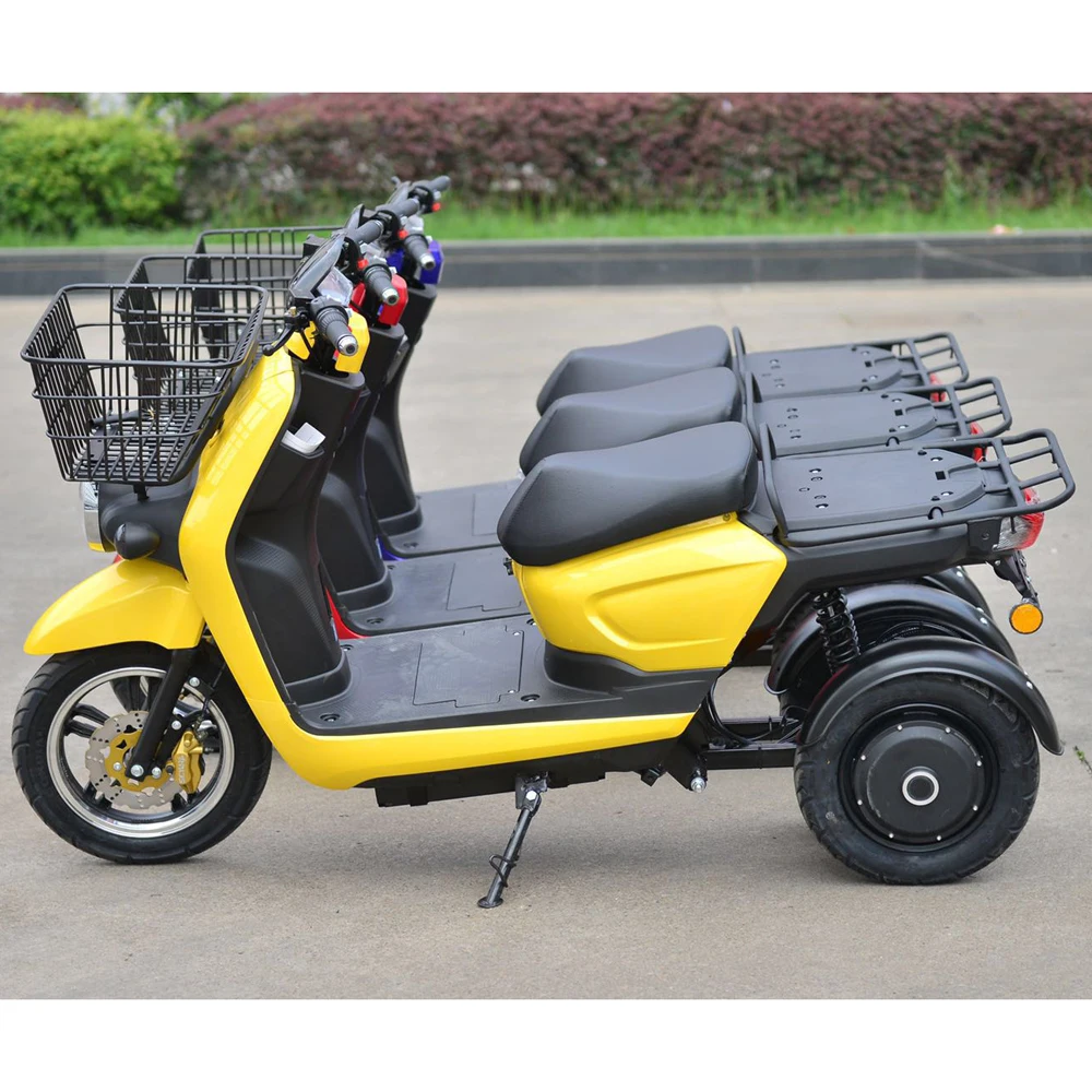 2020 New model Tilting 3 wheel scooter pizza delivery express