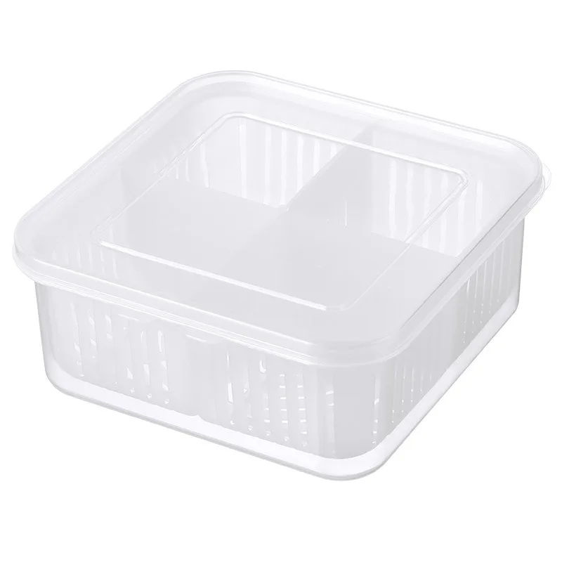4 in 1 fruit organizer food storage and container refrigerator keeping free scallion storage boxes for fruit ginger garli
