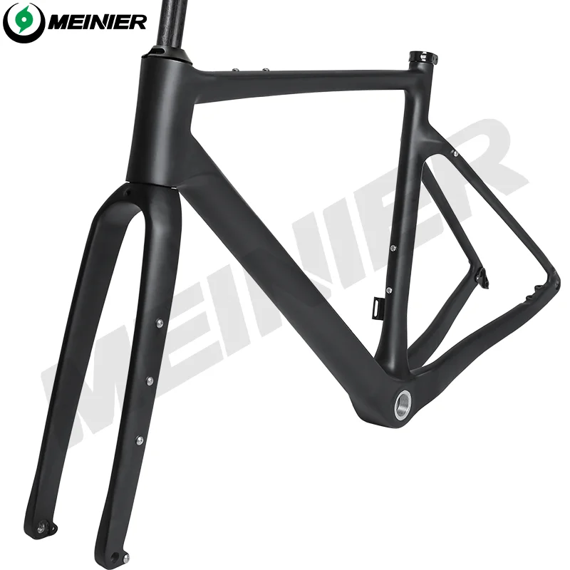 T1000 frameset Gravel Bicycle Frame  carbon road bike 700C  Racing  Disc Brake Fit for Tire 27.5er 2.1 Tire