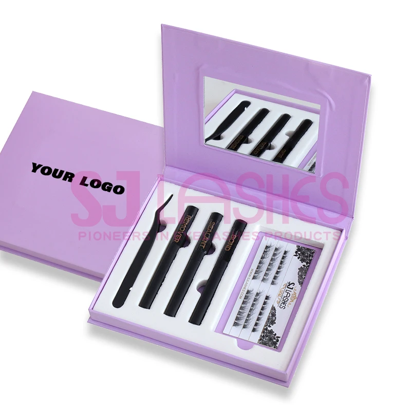 Professional individual flare lashes DIY Lash Kit Wholesale price and free OEM design