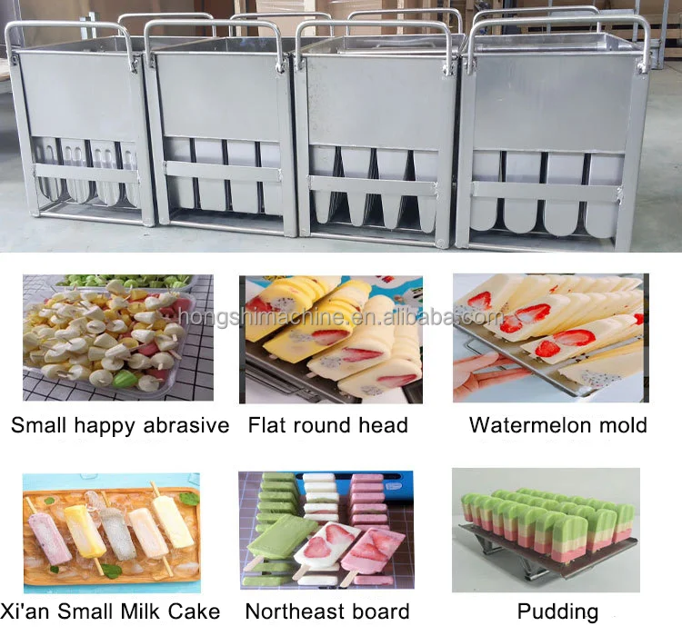 Stainless steel high quality ice lolly machine / popsicle making machine