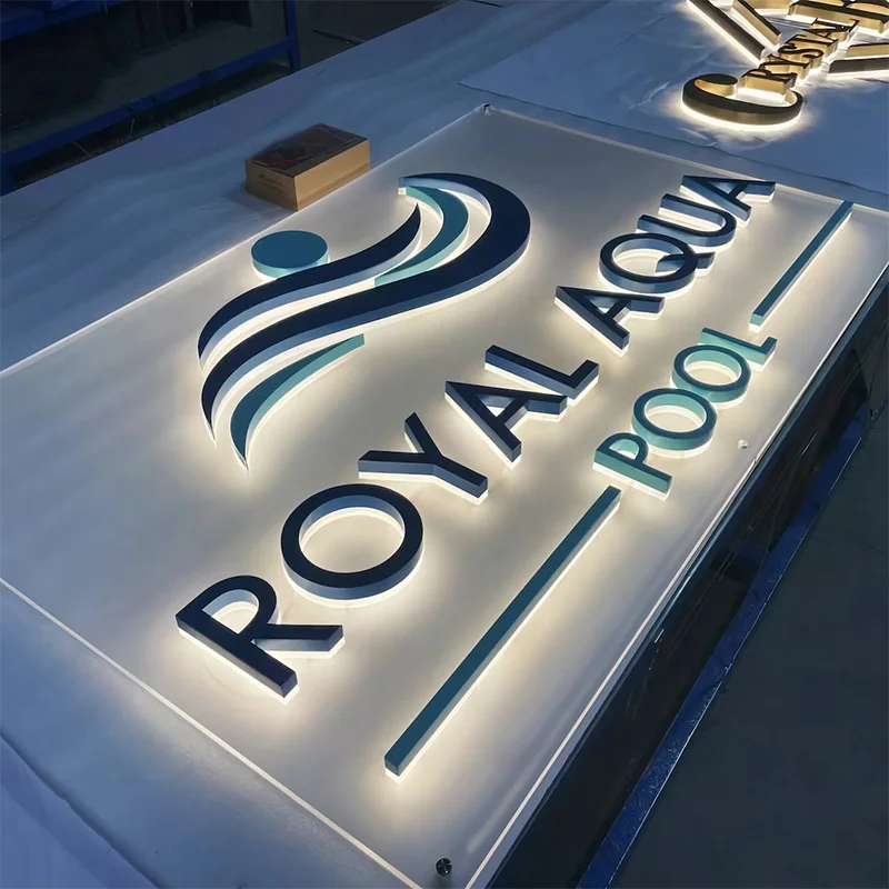 LED signs, 3D backlit sign, salon sign wall logo business sign led lit sign indoor sign, company sign, dentis logo, room sign