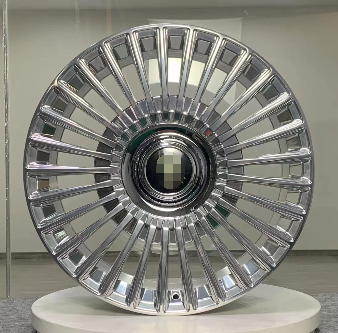 Customized  one -piece forged wheel  with 2 colors and Rivets 16 - 24 inch gunmetal color  for  Audi Benz Nissan and