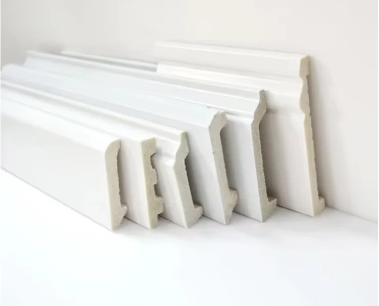PS Skirting Board Tiles Wall Base Flooring Accessories PS Skirting Lines Baseboard For Foam Decorative