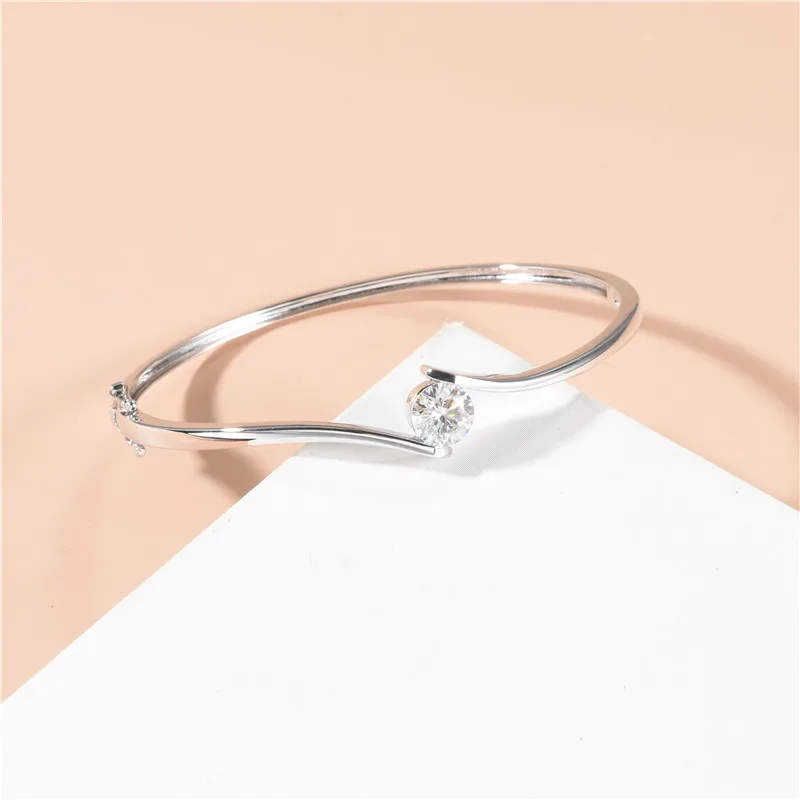 Brazilian gold plated jewelry 18k accessories jewelry 18k gold plated diamond bangle