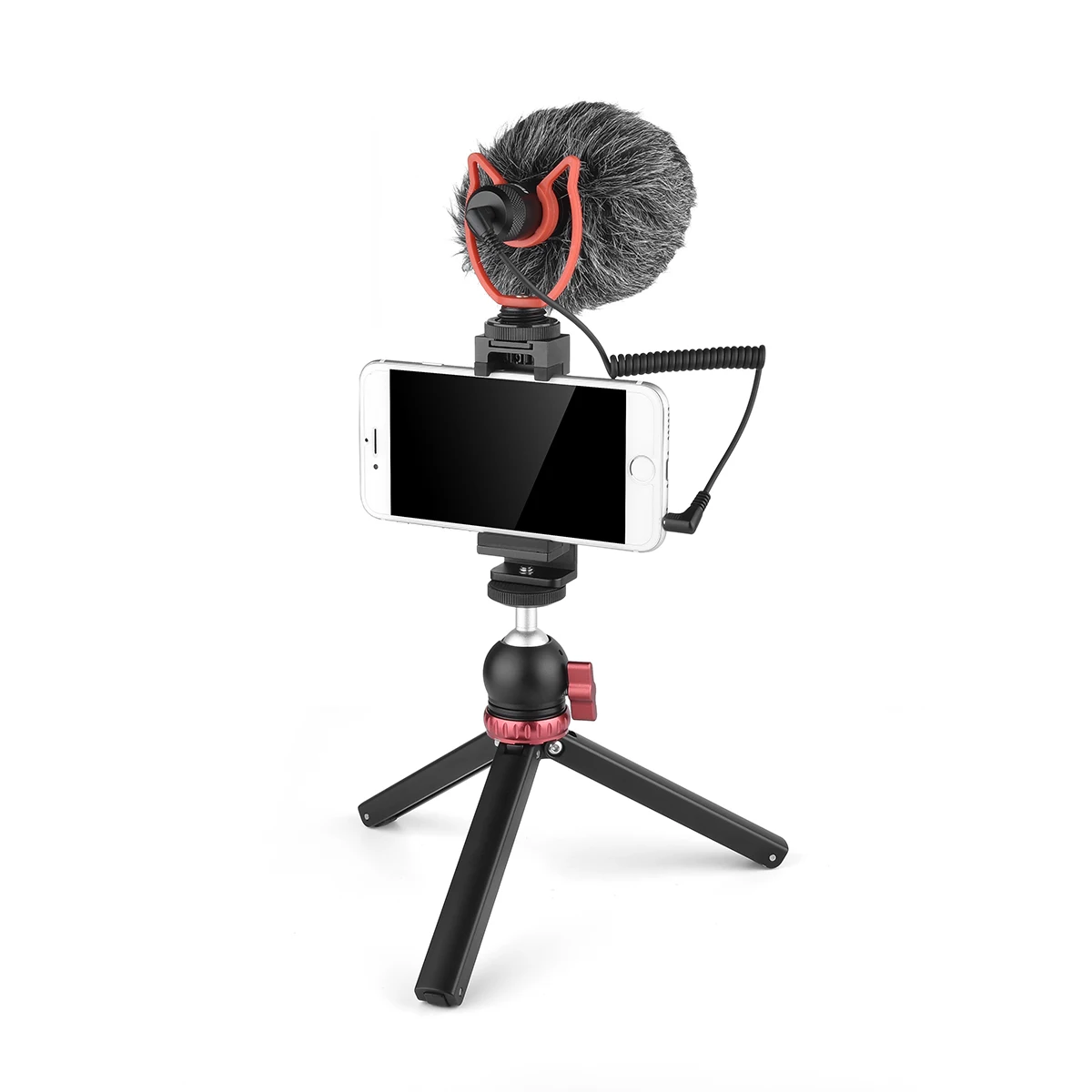 YELANGU Professional  Aluminum Alloy Dslr Video Camera  Interview Wired Microphone for DSLR Camera