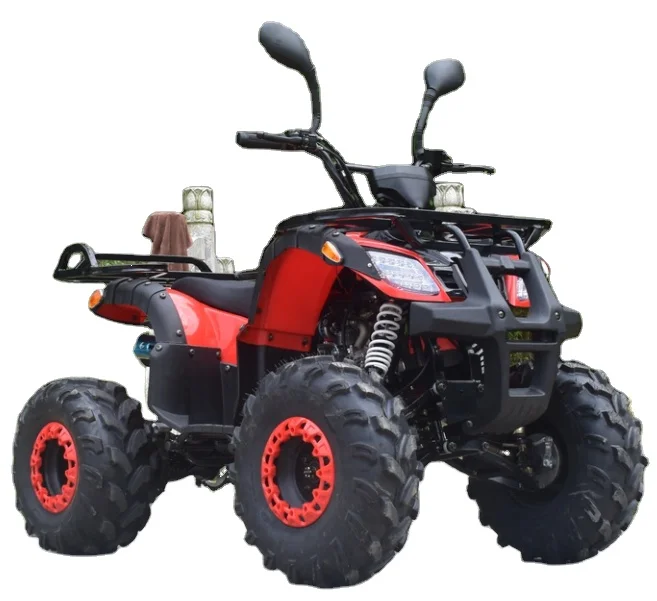 2021 Cheapest Front rear oil shock 4x4 110cc 125cc 4 Wheeler 60km/h Electric Start atvs quad for adults