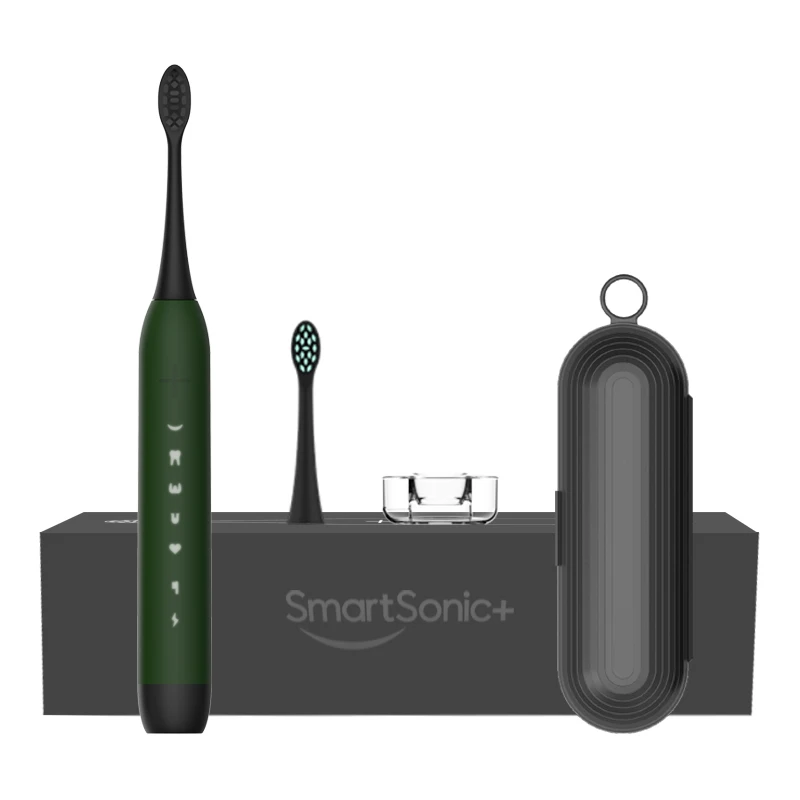 Автоматическая электрическая зубная щетка Sonic Dupont, мягкая щетка с дорожным чехлом для взрослых