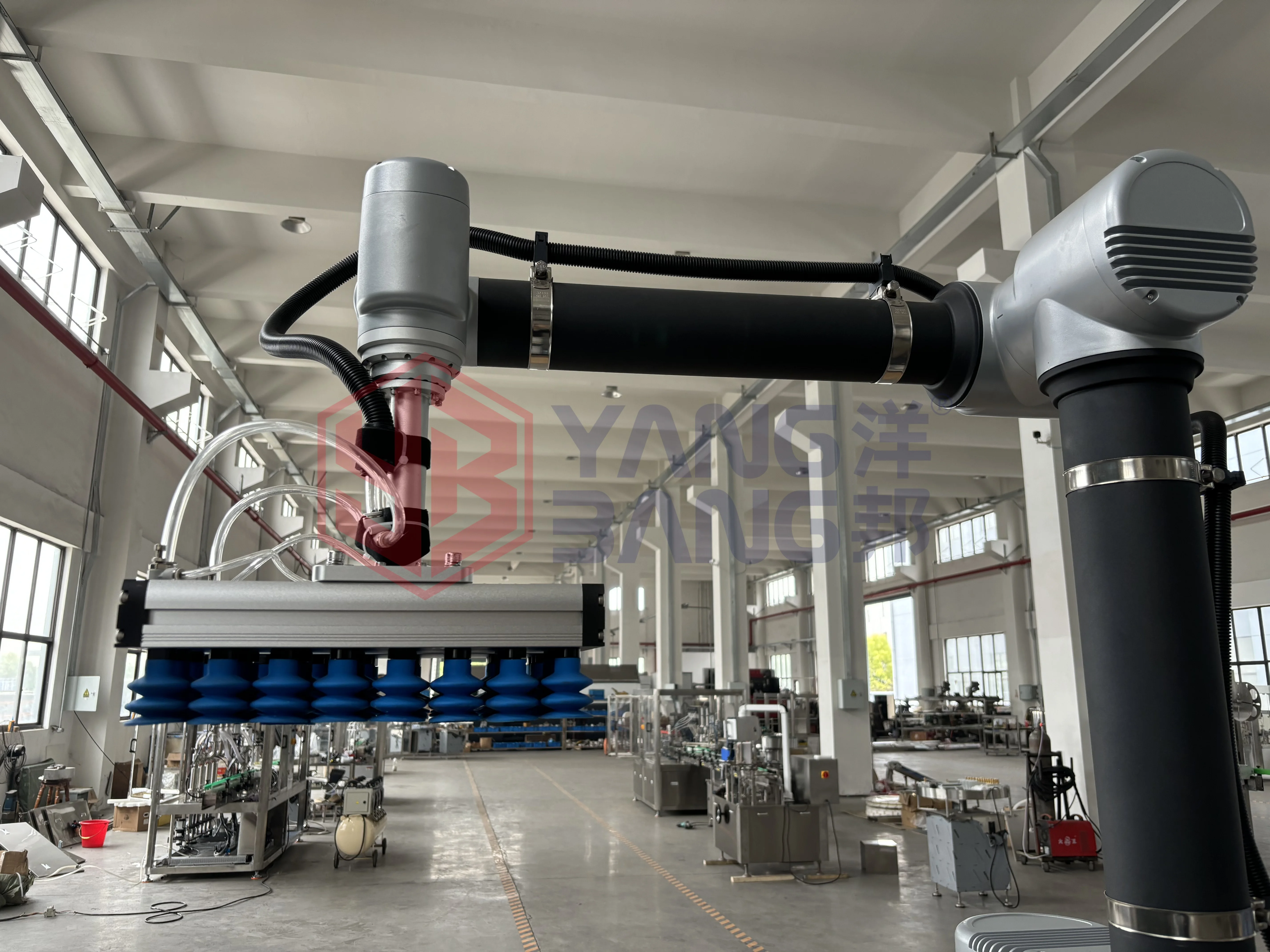 YB-MD20 High Quality Full Automatic Robotic Palletizer Machine Air Pick And Place Palletizing System Packing Products Machine
