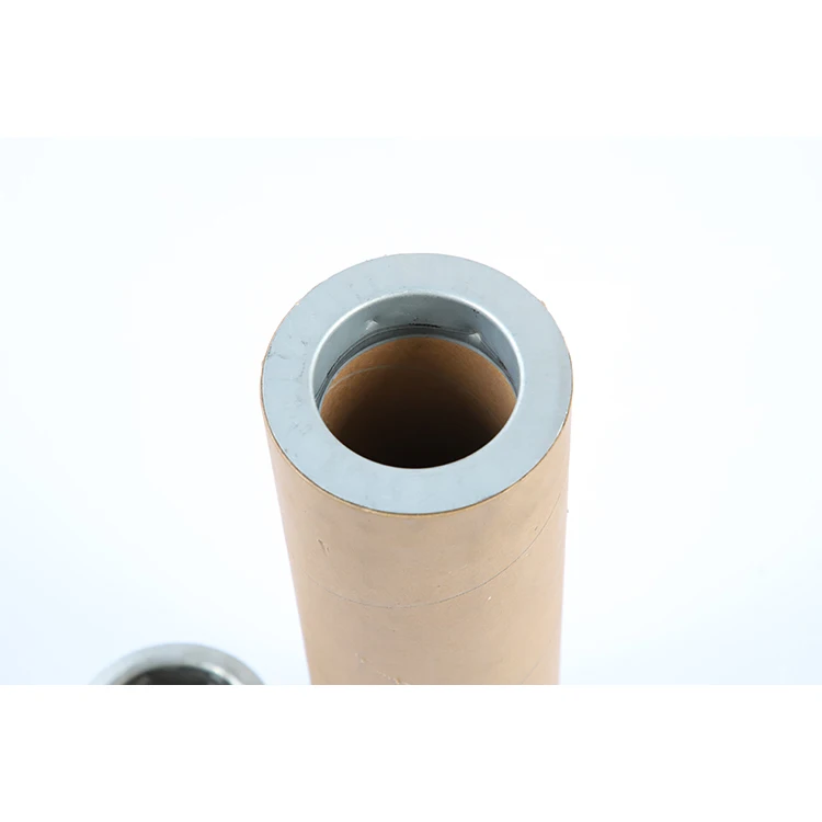 Paper Core Tube With Iron Top Cylindrical Iron Cover Paper Tube For Polyester Film