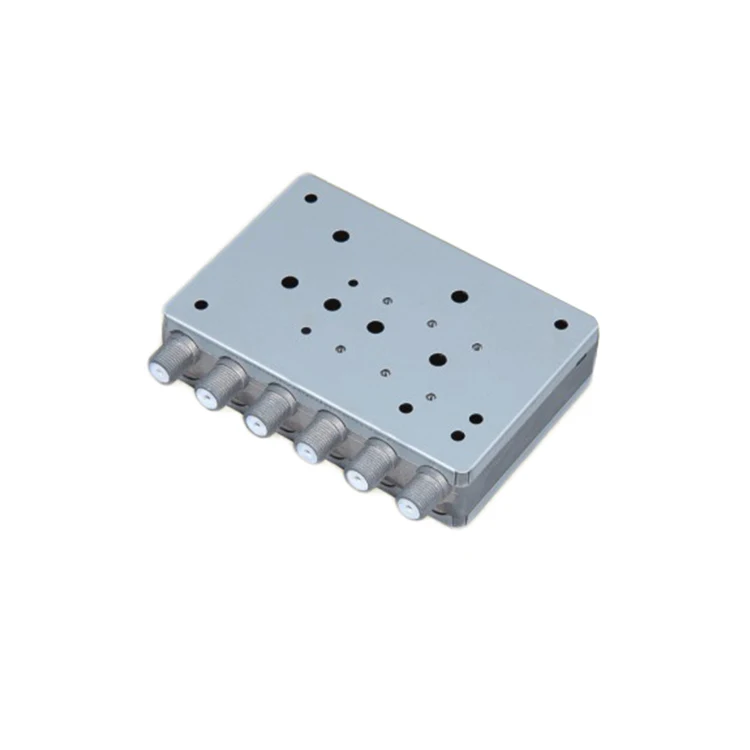 Amplifier Heat Sink Golden Anodize Extruded Aluminum Heatsink Extrusion Aluminum Alloy Products
