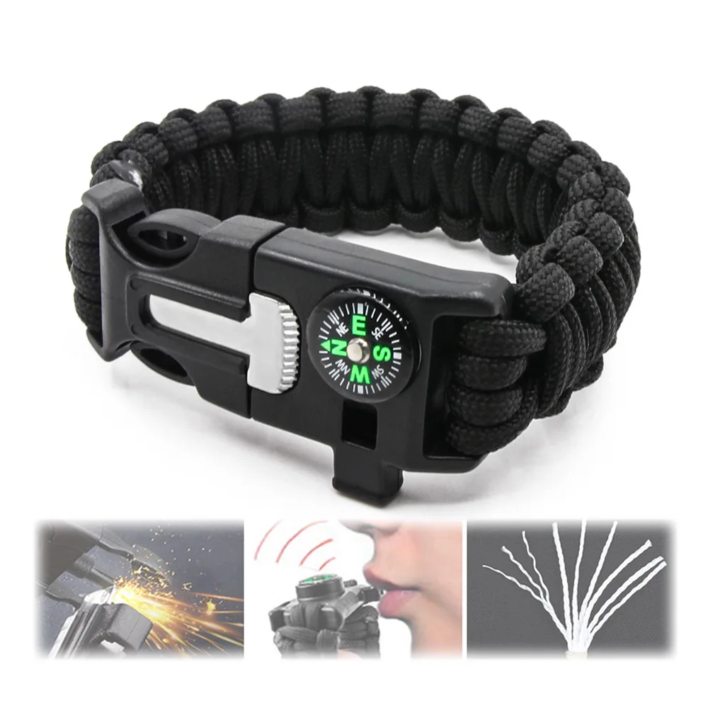 Baiyuheng Free Design 550 Paracord Survival Customizable Bracelet Kit