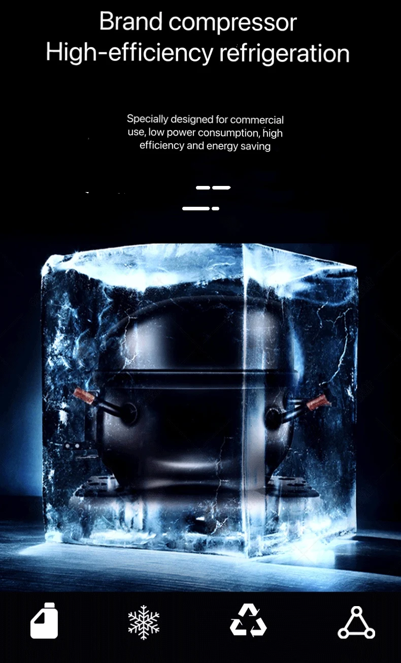 Commercial Automatic Restaurant Factory Supply Store Use  Ice Maker Machine Ice Cube Making