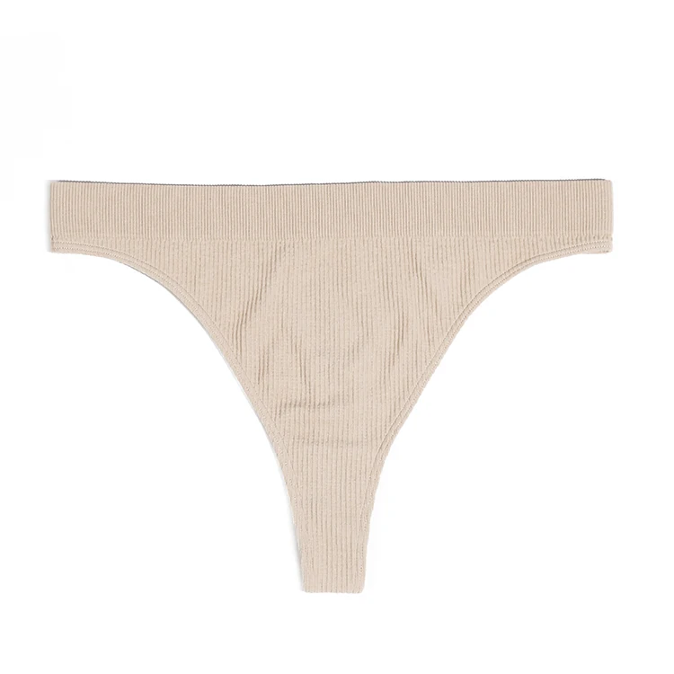
Custom Logo Ladies Breathable Panties Underwear Washable Women Sexy Thong For Sale 