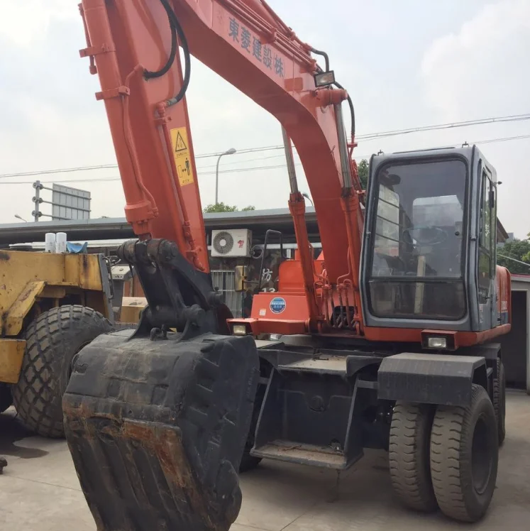 Экскаватор на колесах Hitachi EX100WD по очень низкой цене экскаваторы EX100 WD для продажи