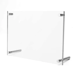 Luxury Home Office Use  5x7 Acrylic Picture Frame Digital Acrylic Photo Frame With Magnetic