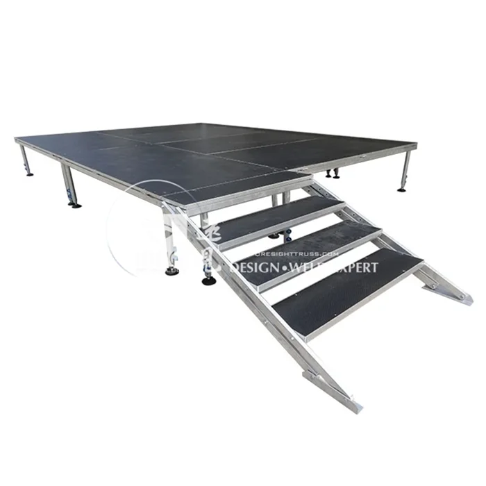 Foresight indoor outdoor selling movable portable stage dance floor for sale