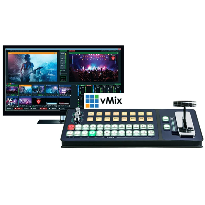 Broadcasting Live-Streaming vMix Controller Console Keyboard from IGEECOO