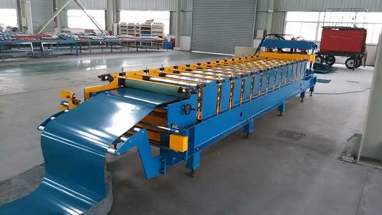 Sheet Cold Roll Forming Machine Roof Metal Roofing Sheet Corrugating Iron Sheet Roll Forming Making Machine