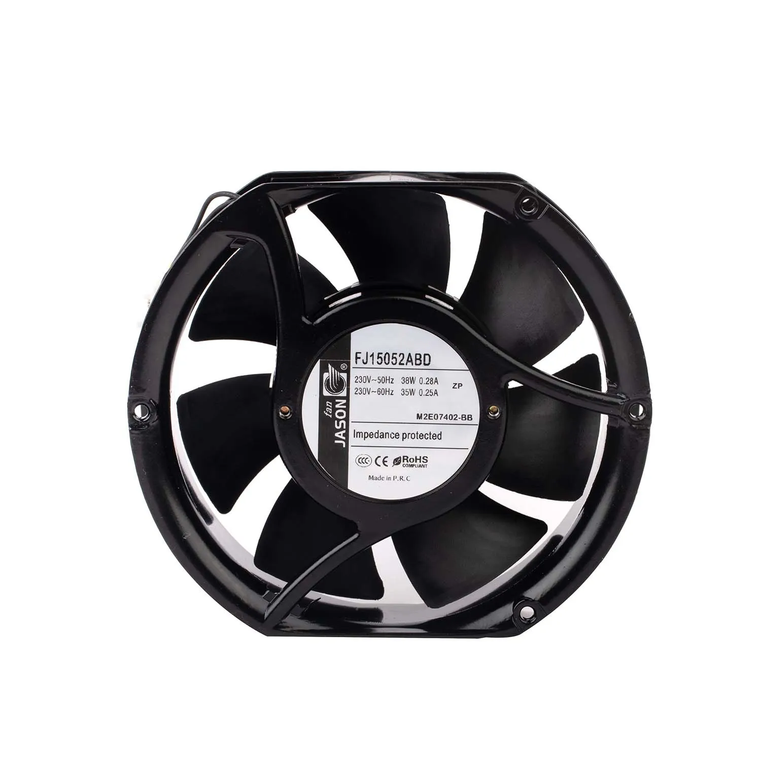 jasonfan Electric cooling fan Aluminum Housing Freezer 170X151X52mm Axial flow fans AC blower