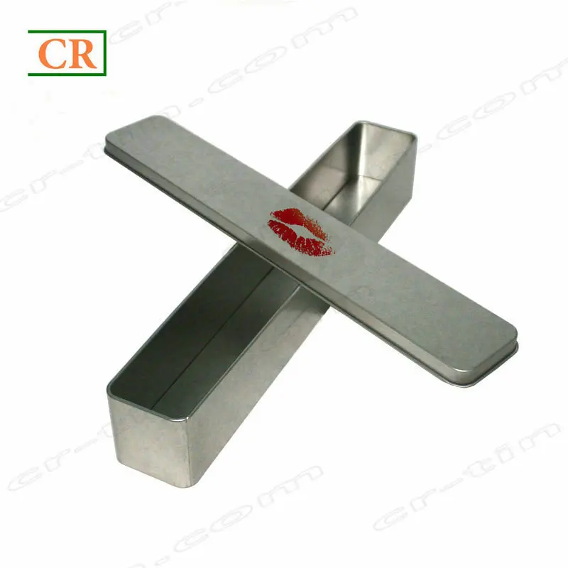 Portable Vape Pen Packaging CR Tin Case With Holder Child Proof Lid