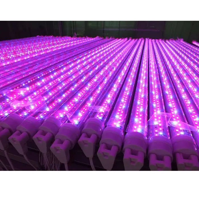 
Hot selling efficient China LED Tube T5 T8 Grow Light 300mm/600mm/900mm/1200mm for Greenhouse and Indoor Plant Flowering Growin 