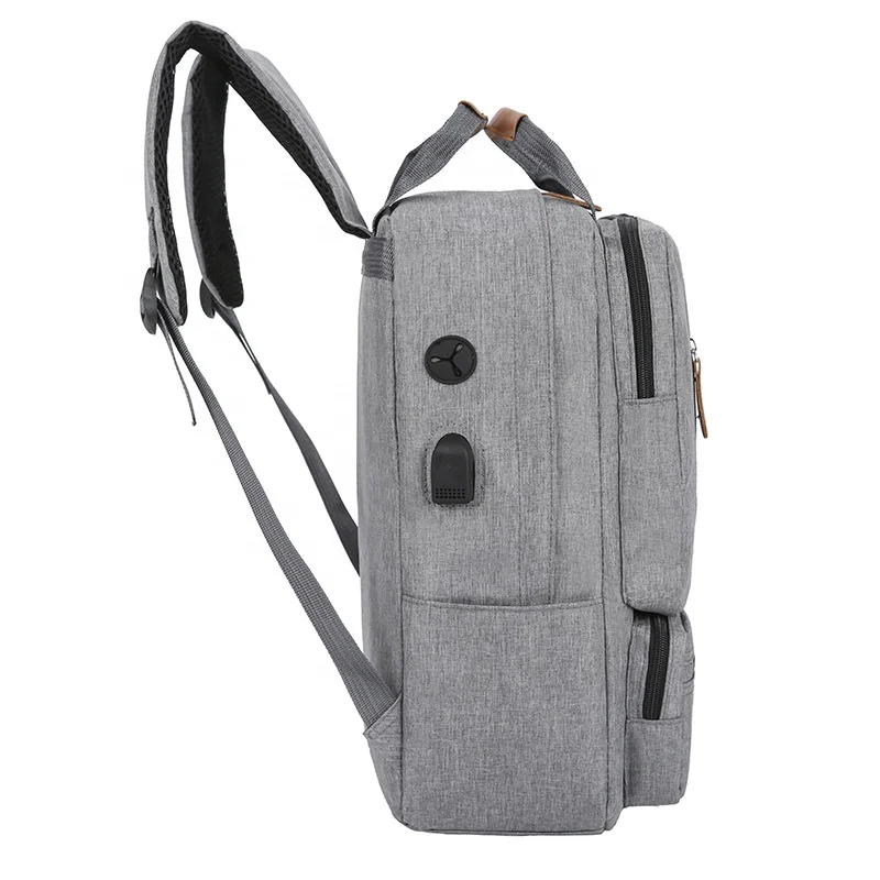 LQS 3 in 1 Laptop Backpack Set Waterproof Fabric Long Life Korean Style Computer Bag for Men for Outdoor Business New School Use