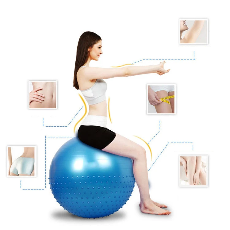 Wholesale Customized Logo 75cm Color High-quality Gym Fitness Exercise Body Yoga Ball