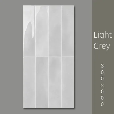 Nordic Interior 300*600mm 3D Porcelain Rustic Wall Tiles Anti-Slip Colorful Ceramic Glazed Tile for Bathroom